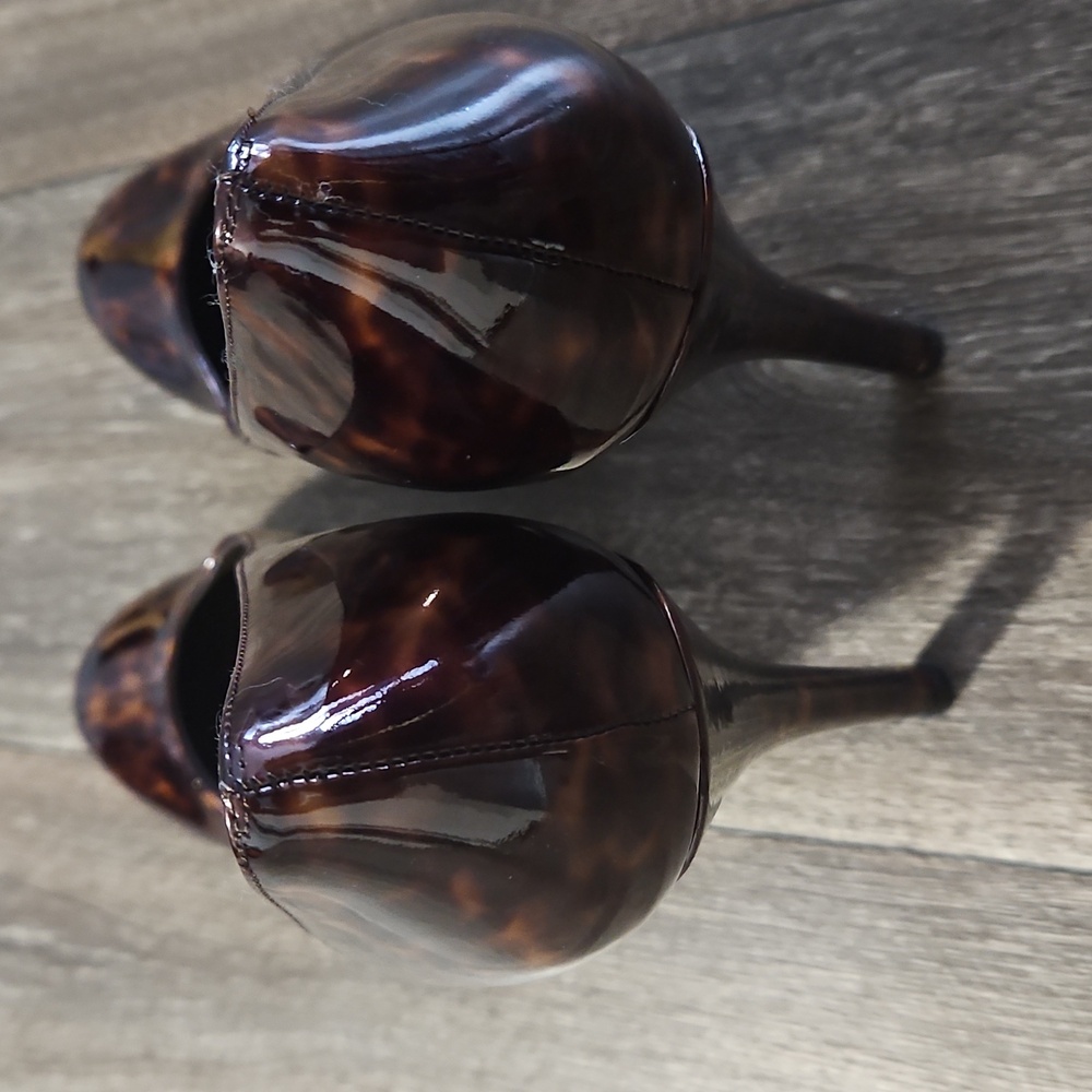 Stuart Weitzman Tortoiseshell High Heels Size 9.5 - Picture 6 of 8